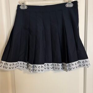 CHUU Hem Band Mini Tennis Pleated Skirt